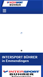 Mobile Screenshot of intersport-buehrer.de